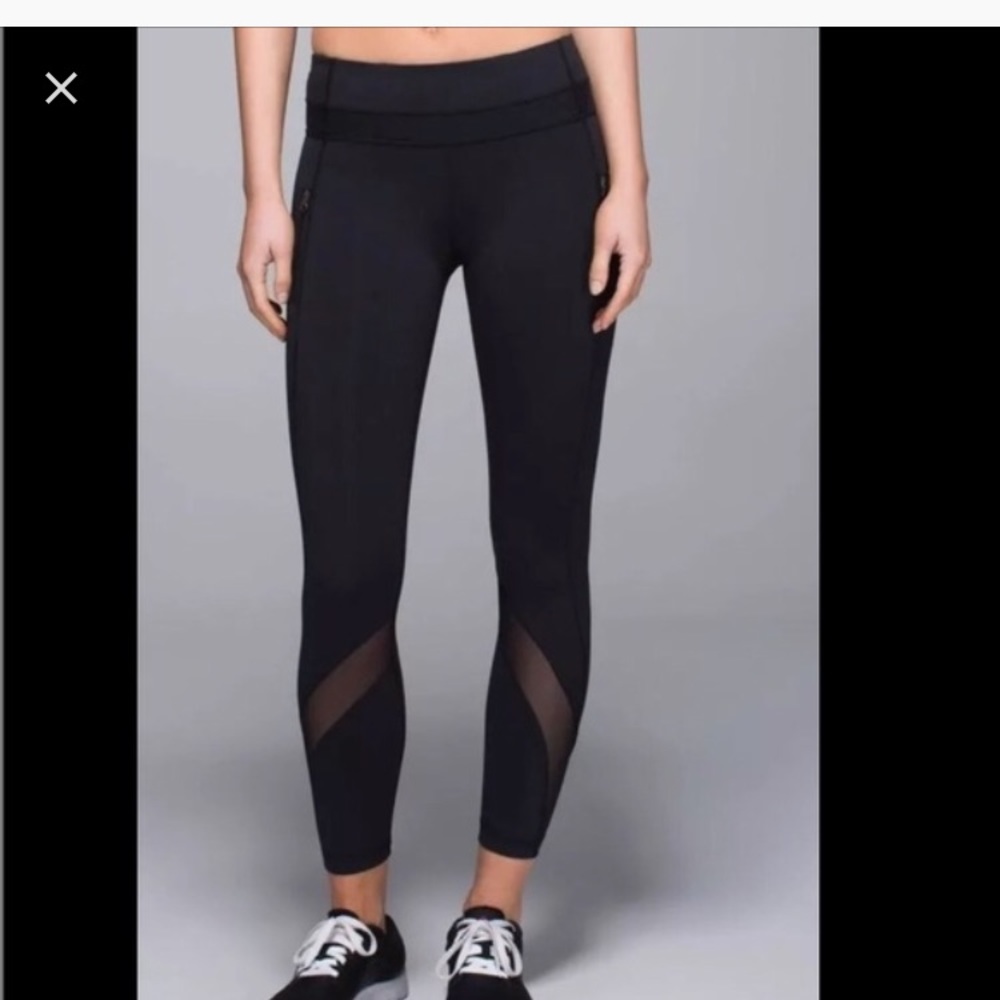 Lululemon inspire tight II MESH black